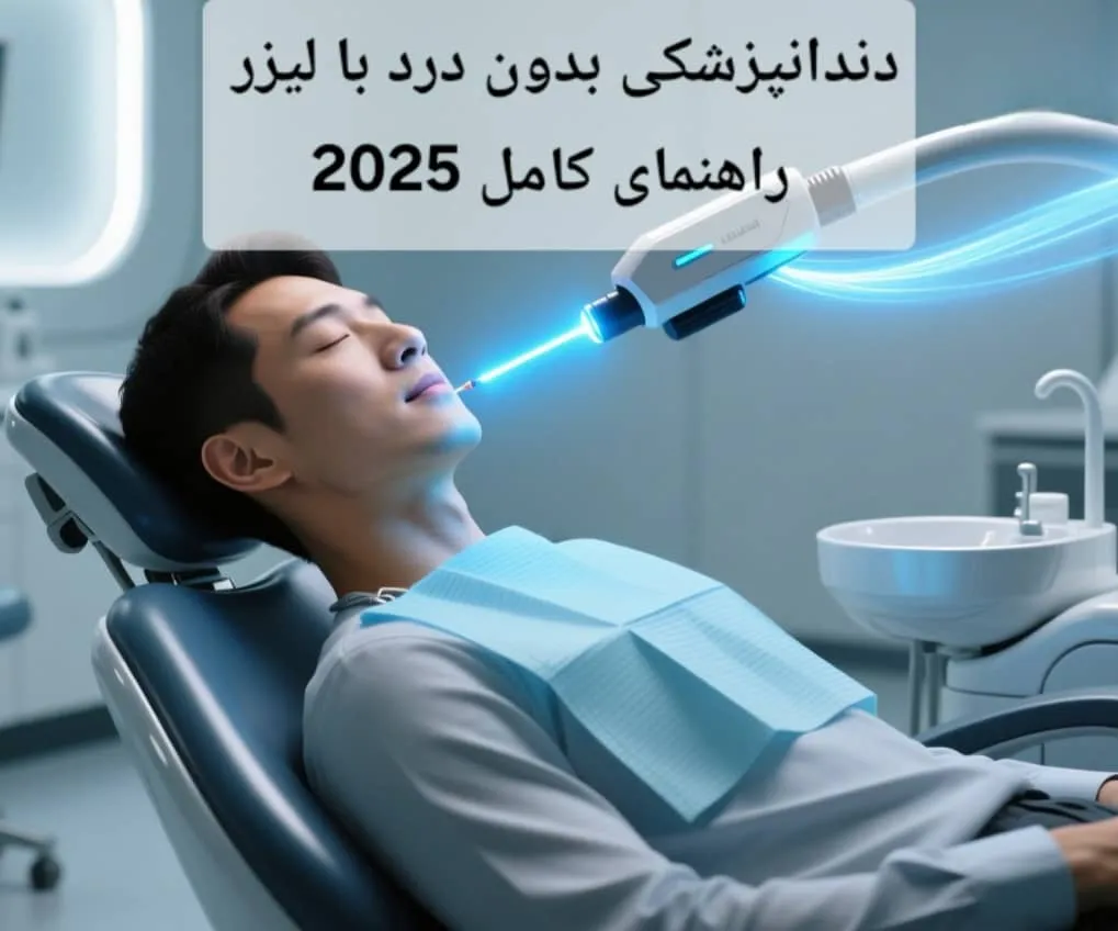دندانپزشکی بدون درد با لیزر | راهنمای کامل 2025