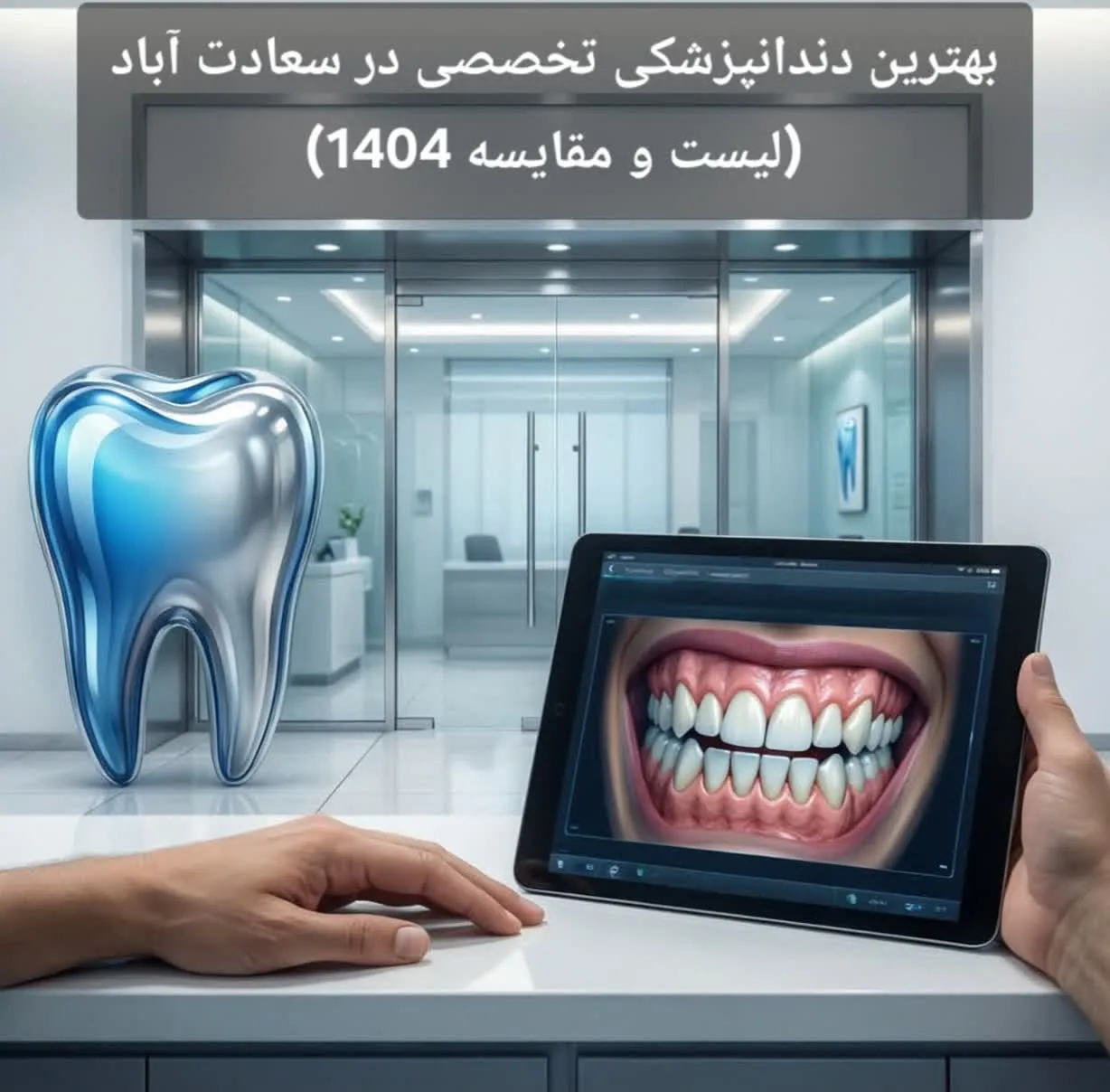 بهترین دندانپزشکی تخصصی در سعادت آباد (لیست و مقایسه 1404)